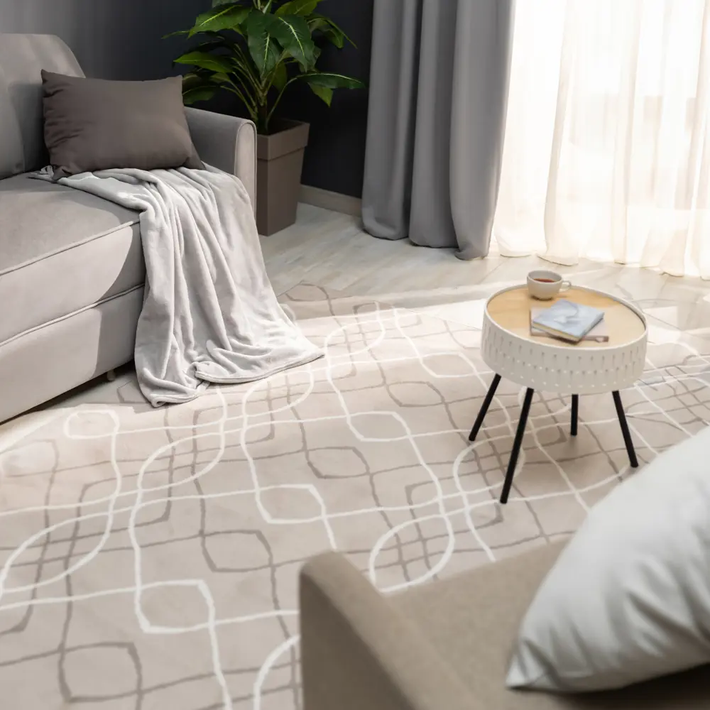 Ковер MERINOS Silver D532I серый 250x350 см для гостиной и спальни 82182713