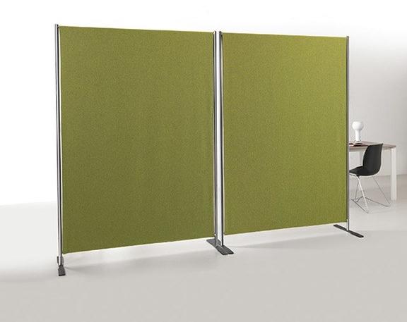 Caimi Brevetti Отдельностоящая звукопоглощающая офисная перегородка из ткани Snowsound fiber products sun-id-1406831 - Вид №1