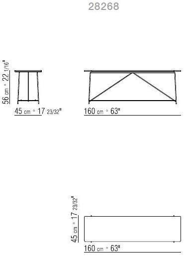 Flexform Прямоугольная консоль из мрамора Any day sun-id-1403543 - Вид №1