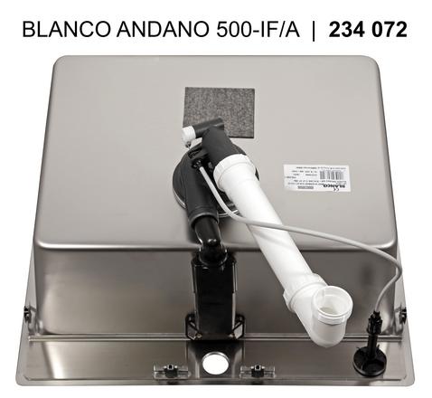 525245 Кухонная мойка Blanco Andano 500-IF/A  Blanco Andano - Вид №5