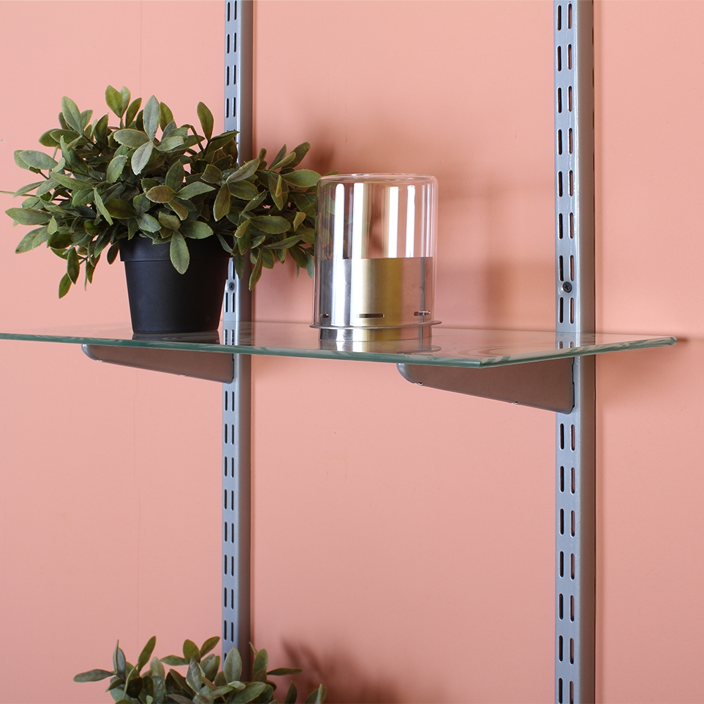 Стеновая стойка двухпазная , 2000x26x17 мм, серый LJPS0428 Public Steel Россия  - Вид №1