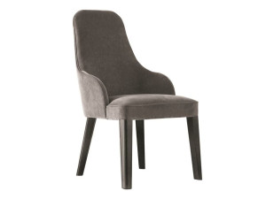 Мягкий тканевый стул с подлокотниками