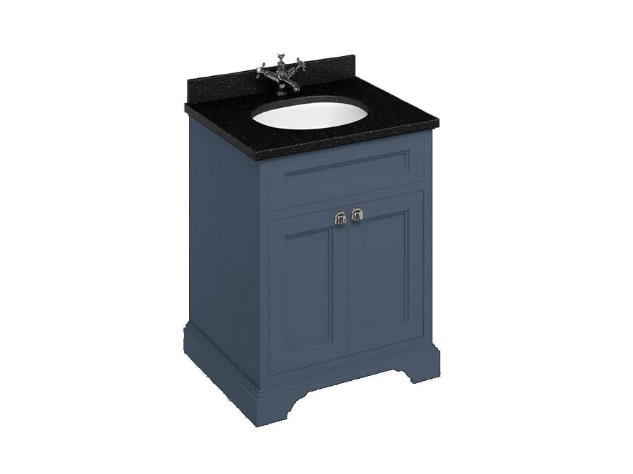 Деревянный одноместный напольный умывальник с дверцами Burlington MINERVA ARCH-00152940 - Вид №10