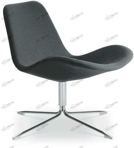 Offecct Кресло из ткани с 4 спицами Spoon sun-id-1362666