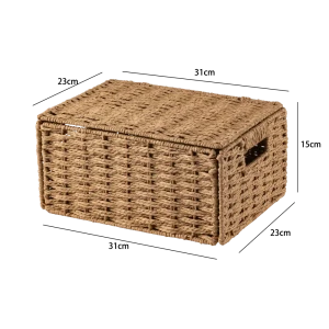 Корз плетен с кр 31X23X15см беж Konsensa 89453511 STLM-2021431