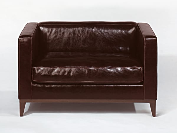 2-местный кожаный диван LAMBERT STANHOPE ARCH-00025213 - Вид №1