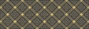 Royal Декор чёрный 20х60
