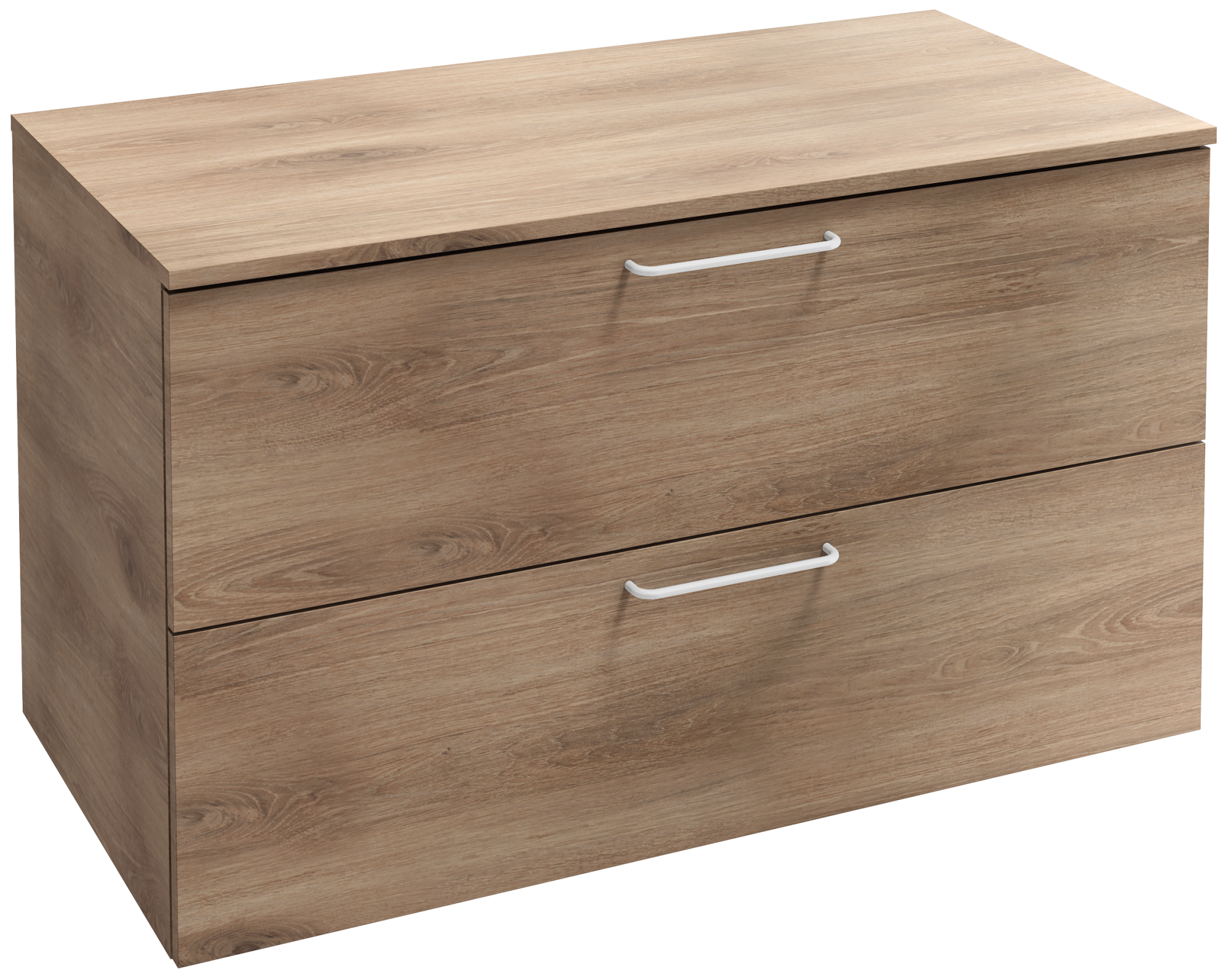 EB2549-R6-NR4 Тумба с ящиками 100 см, 2 ящика, белая ручка JACOB DELAFON ODÉON RIVE GAUCHE ODEON RIVE GAUCHE