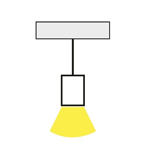 Алюминиевый светодиодный подвесной светильник Terzo Light воздух ARCH-00105640 - Вид №3