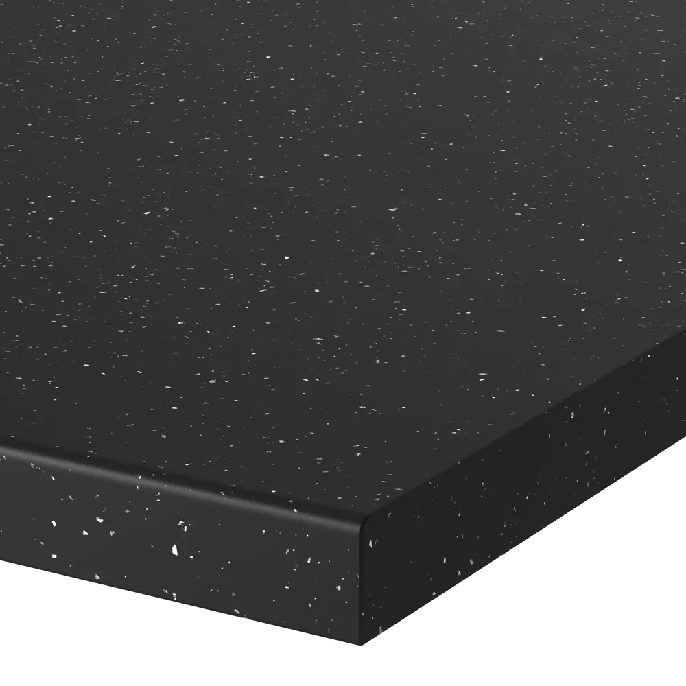 Столешница кухонная Найт 100x60x2 см искусственный камень цвет черный Santreyd STLM-2097126 - Вид №2