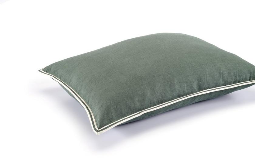 Élitis Однотонная прямоугольная подушка из льна sun-id-1357150 - Вид №17