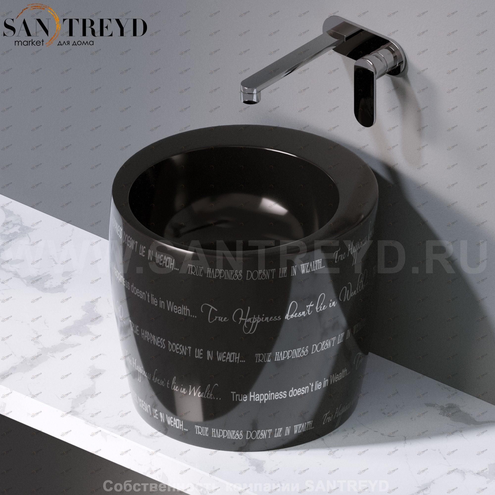 L101421P Накладная раковина на столешницу  круглая A. e T. Italia TOTEM AeT ITALIA