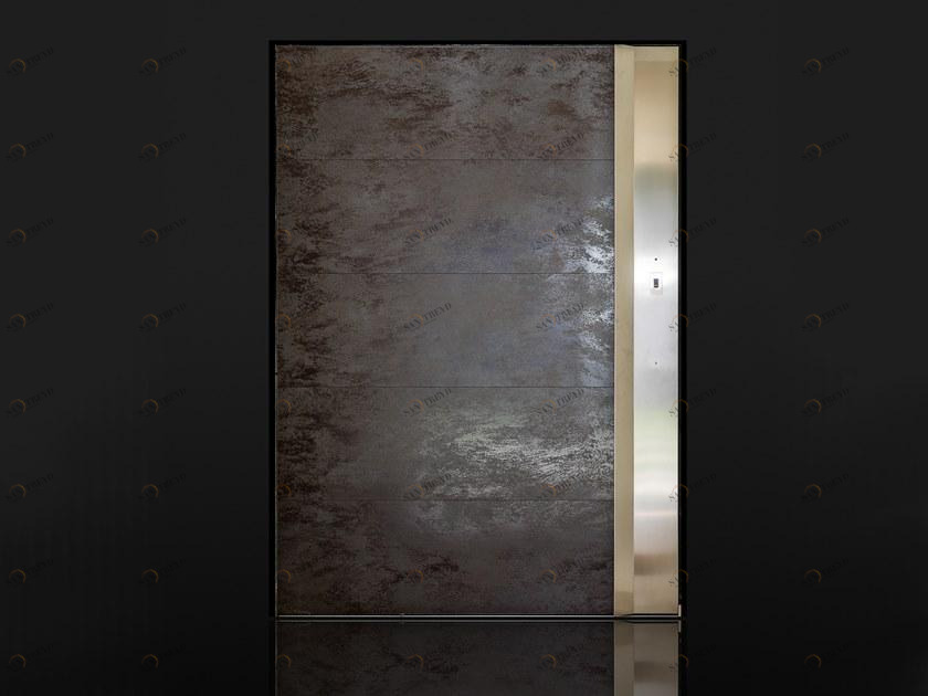 Ercole Большая бронированная поворотная дверь из керамогранита sun-id-1445262