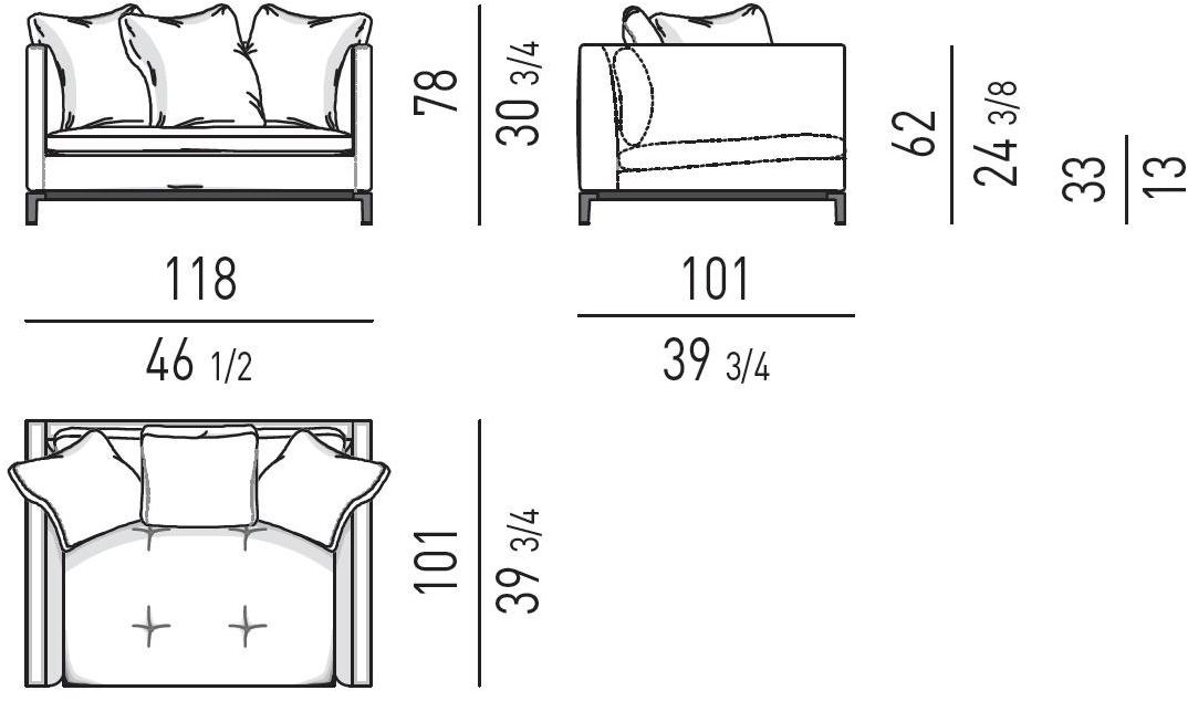 Minotti Кресло Andersen system sun-id-1471421 - Вид №4