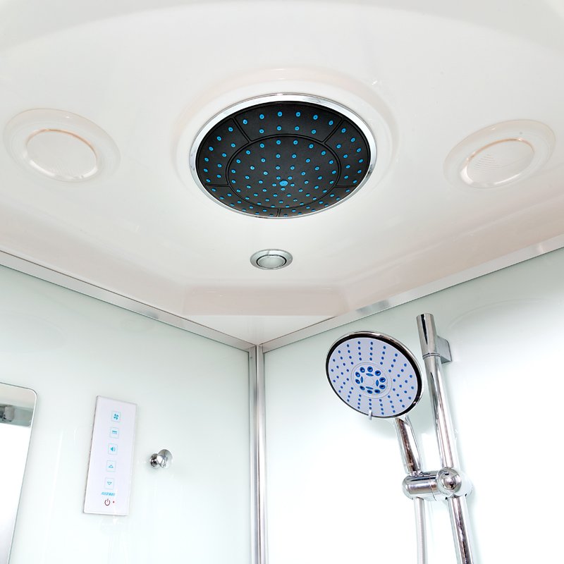 ЕМ1580 LED с гм. Душевая кабина DETO Серия EM D09S+ эл. - Вид №21