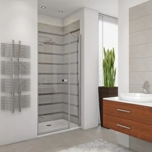 Душевая дверь в нишу 100x200 GK-862BP стекло прозрачное 6 мм GUTEWETTER TREND DOOR
