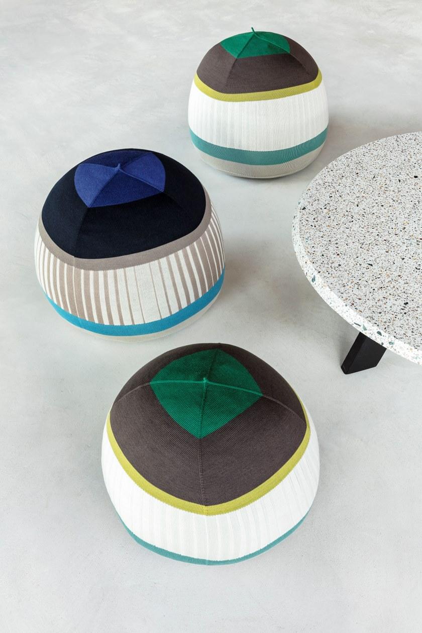 Casalis Мягкий пуф из шерсти мериноса Velden sun-id-1364236 - Вид №2