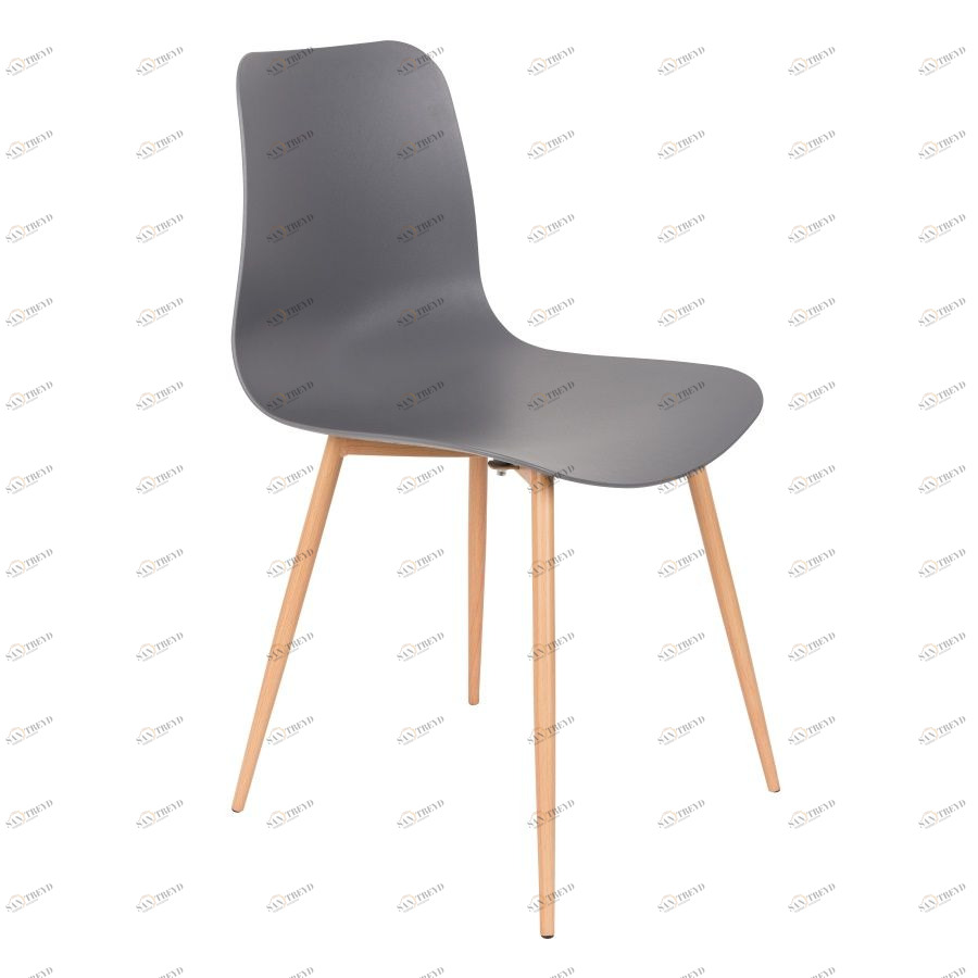 Стул Leon серый White Label Living 1100305