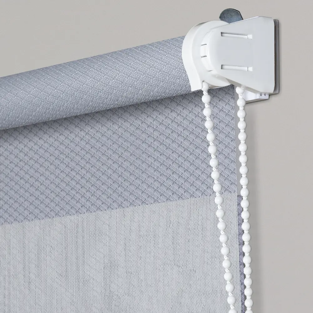 Рулонная штора день-ночь MIAMOZA Сиберия 40×160 см серая 89411448 STLM-1573896 - Вид №2