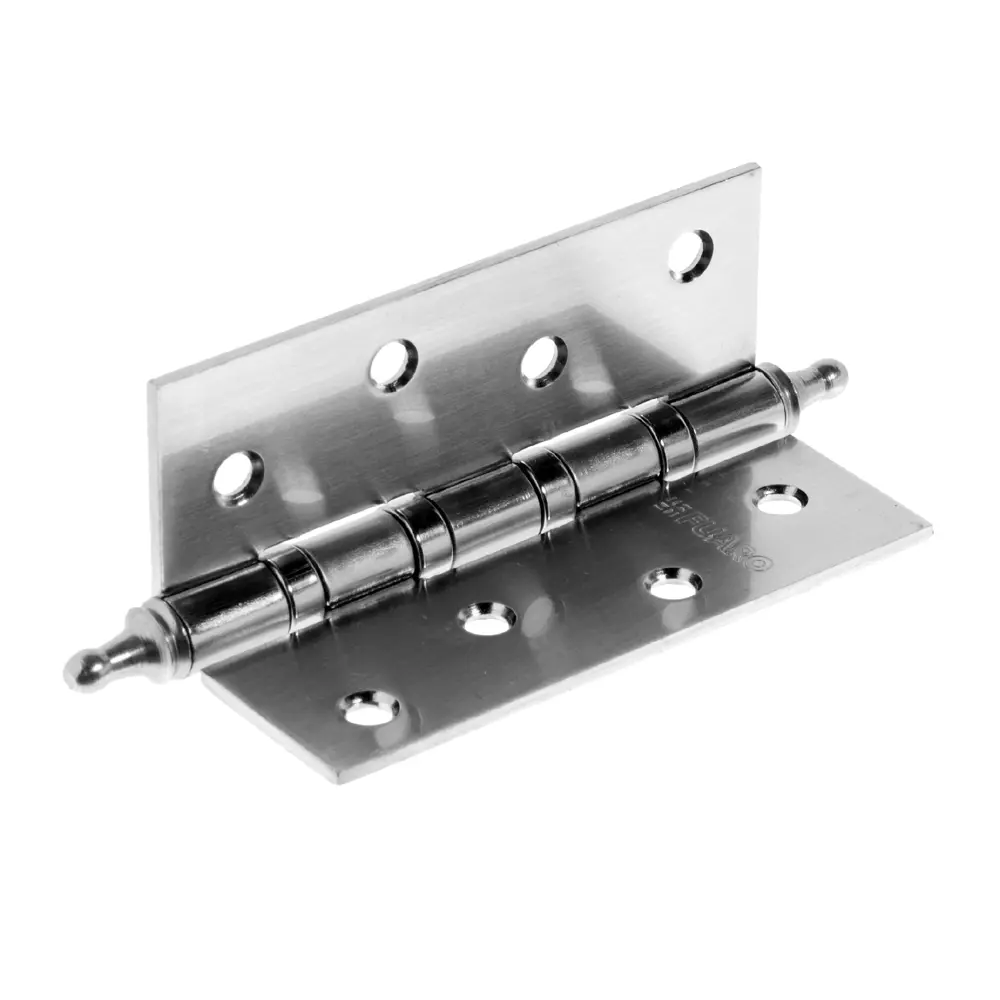 Петля универсальная Fuaro 4BB/А 100x75x2.5 мм сталь цвет матовый никель STLM-2073942 - Вид №1