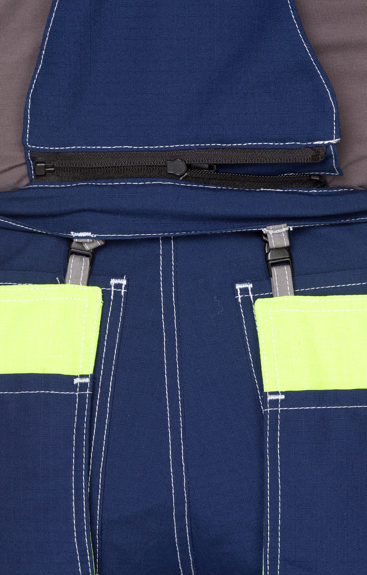 68844 Костюм "Прогресс" темно-синий с серым лимон  Летняя спецодежда  размер 52-54/170-176  - Вид №18