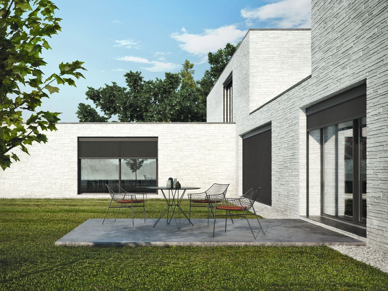 Навес с боковыми направляющими Pratic T-Project ARCH-00033395