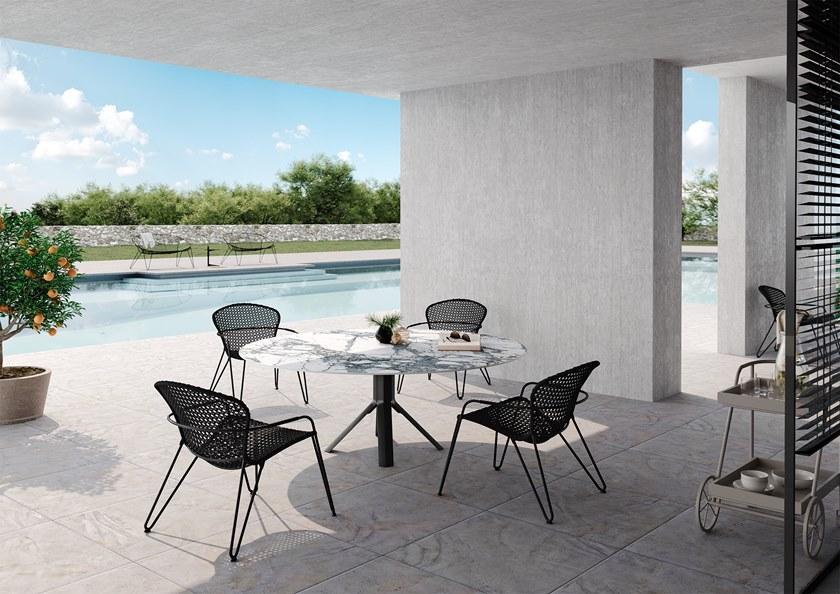 Joli Штабелируемый алюминиевый стул с подлокотниками Fizz sun-id-1486120 - Вид №4