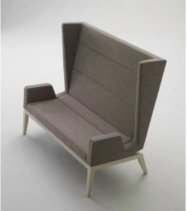 Billiani Диван из ткани с высокой спинкой Inka wood