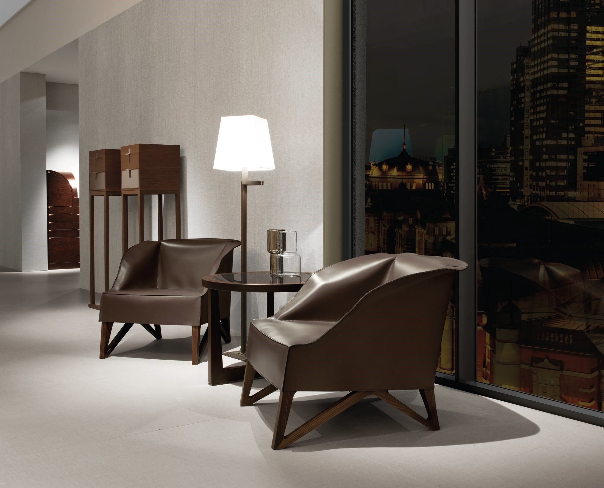 Кожаное кресло Giorgetti Mobius ARCH-00097795 - Вид №2