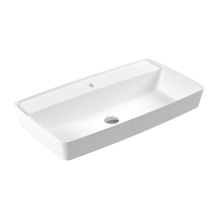 Rt42  RT42 Rita Раковина со столешницей 80x44см Eca  - Вид №1