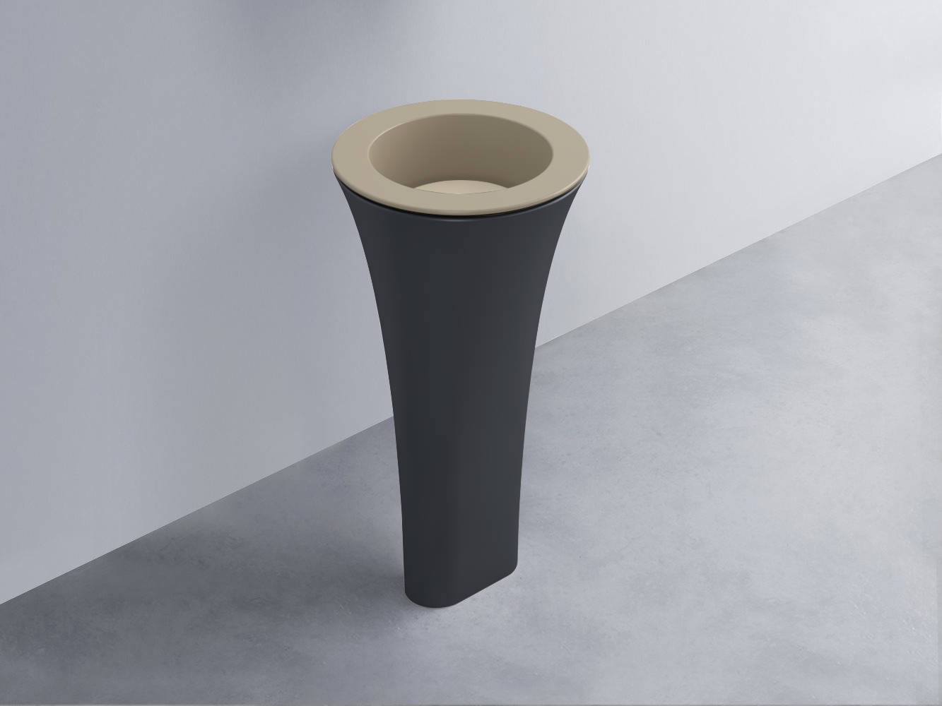 AMLA45-AV+AMPILT-LN+AMCOLT-BA Раковина Amedeo Tondo отдельностоящая cielo Enjoy + Amedeo Ceramica Cielo