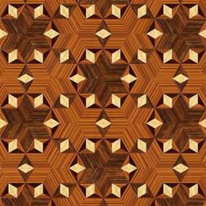 Художественный паркет Da Vinci Щитовой 26-434 Дуб (Гладкая) 500х500 мм.