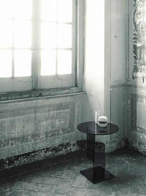 Glas Italia Круглый журнальный столик из хрусталя sun-id-1390616 - Вид №2