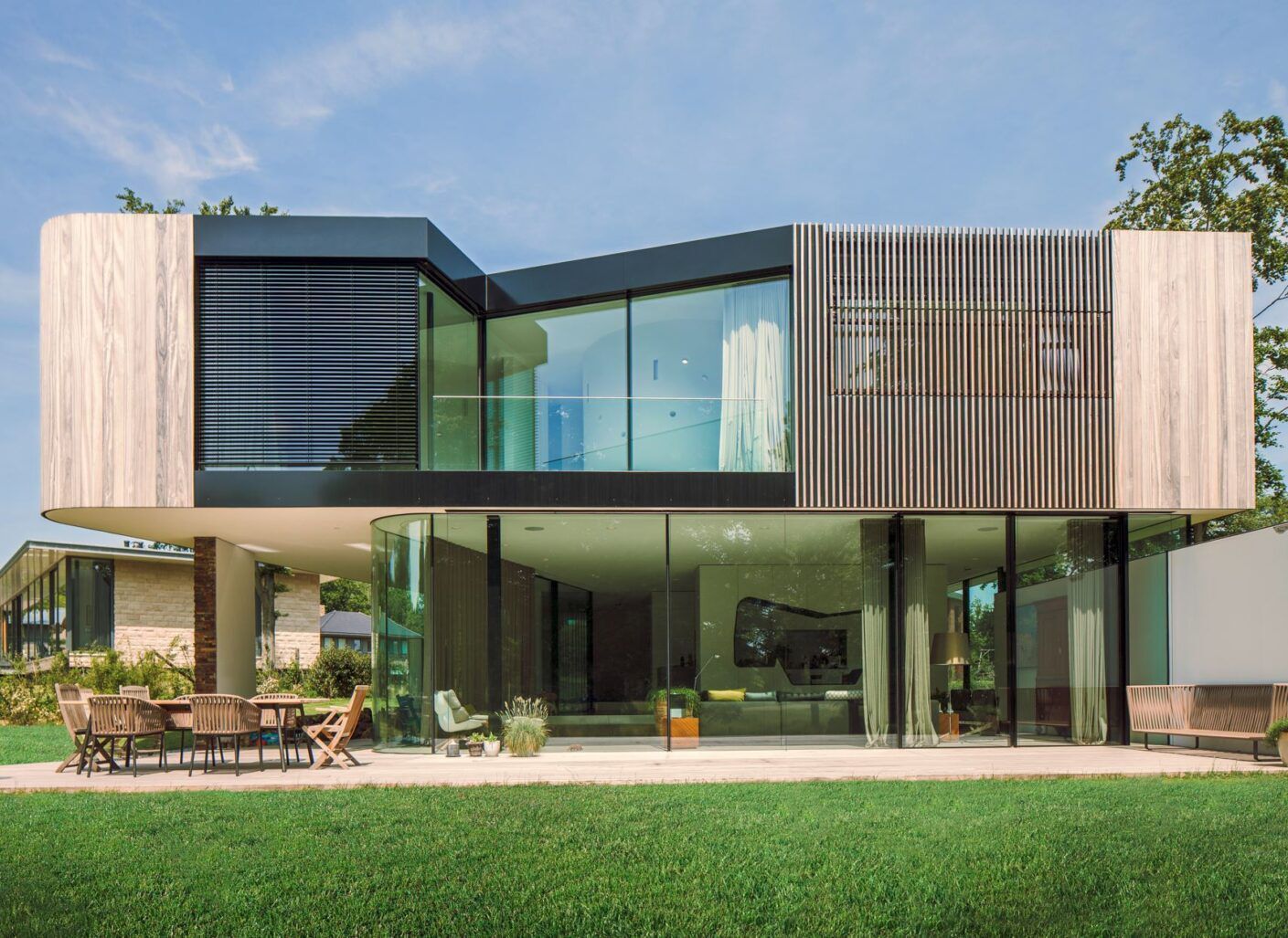 Алюминиевые окна с изогнутыми створками Keller minimal windows® KELLER minimal windows® curve ARCH-00146603 - Вид №6