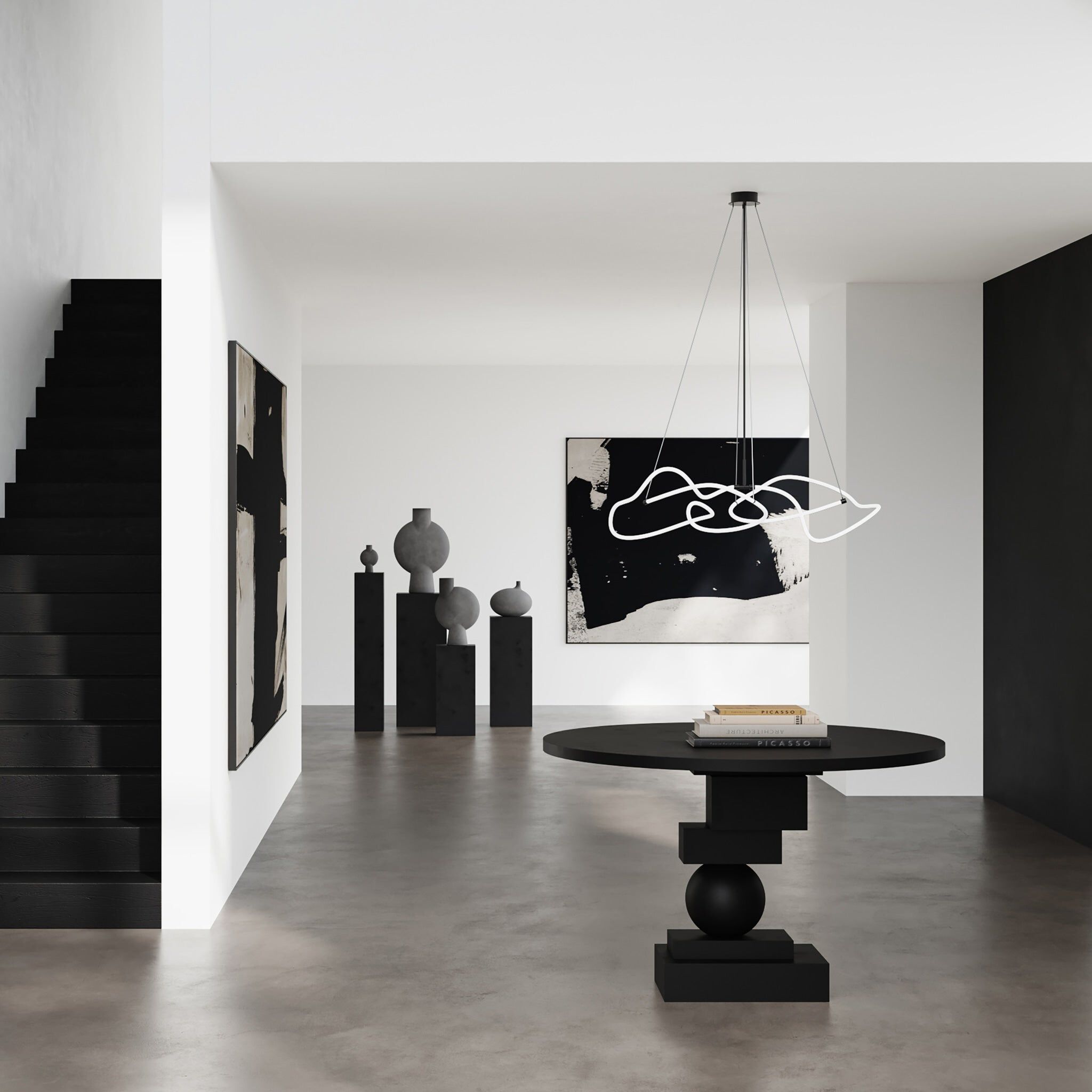 Круглый стол из волокнистого бетона 101 Copenhagen ARTIST DINING TABLE ARCH-00040776 - Вид №6