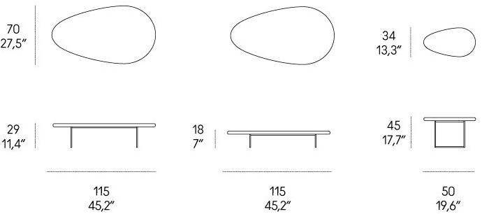 Casamania & Horm Стол для обслуживания из дерева или мрамора Lily sun-id-1451257 - Вид №9