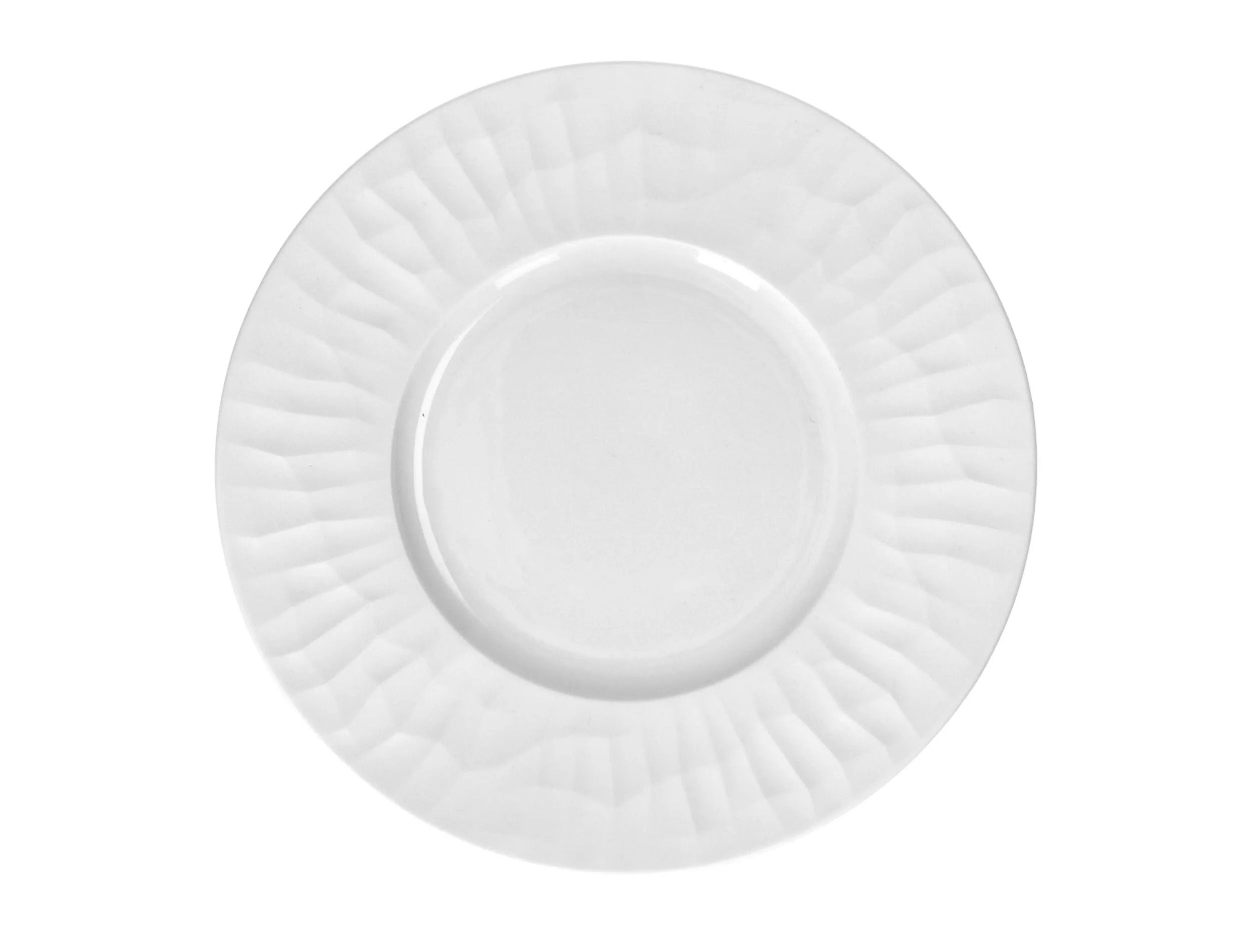 Магниевая фарфоровая круглая десертная тарелка POMAX легкий ARCH-00085411