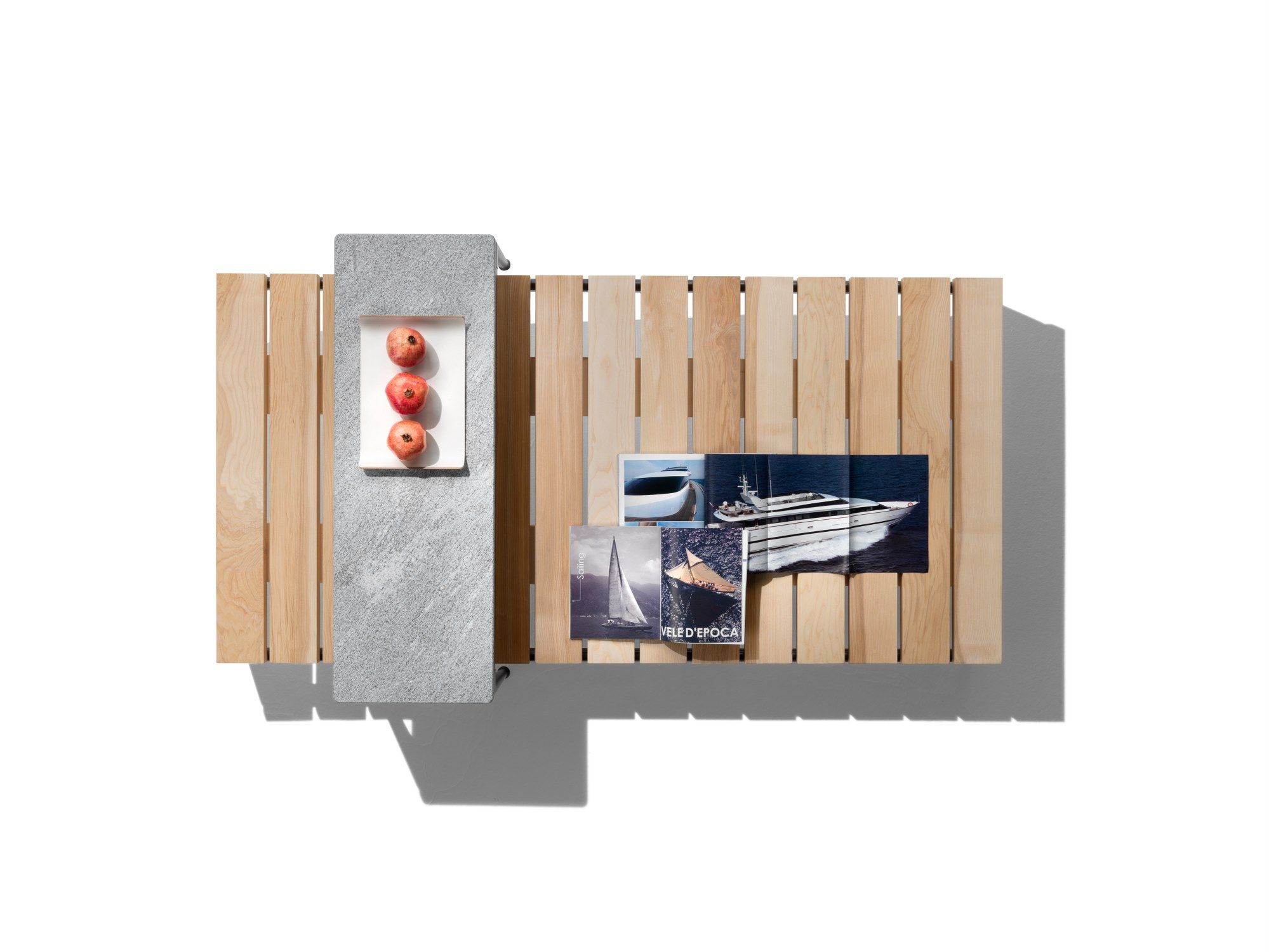 Прямоугольный журнальный столик iroko Flexform Pico Outdoor ARCH-00048444 - Вид №1