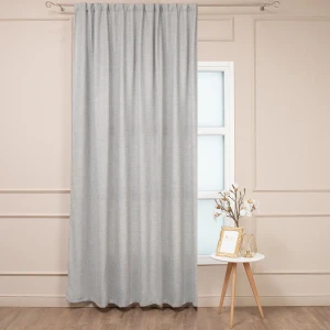 Штора на ленте AMORE MIO 200×280 см серый цвет 89433205