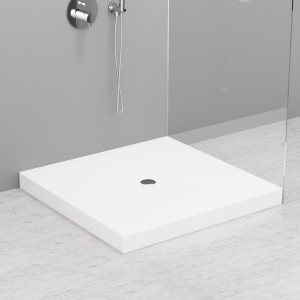 705003 Душевой поддон из акрила h9 с антислипом белый в комплекте с сифоном., цвет Белая глазурь Kerasan DOCCIA Италия