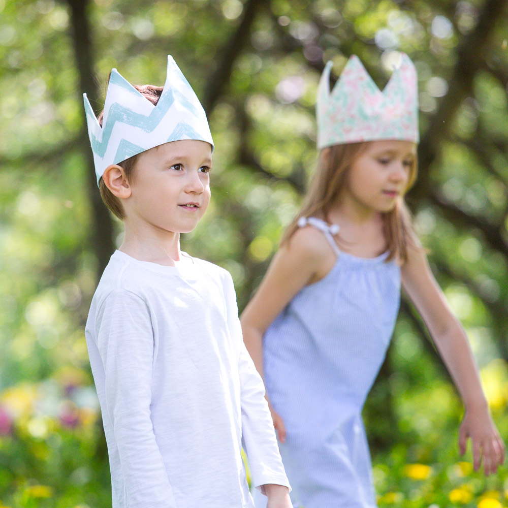 Детская корона Mint Zigzag VAMVIGVAM MINT ZIGZAG 281513 Голубой Santreyd  - Вид №5