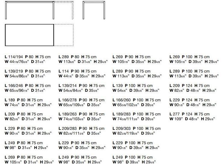 Kristalia Раздвижной прямоугольный стол sun-id-1380191 - Вид №10