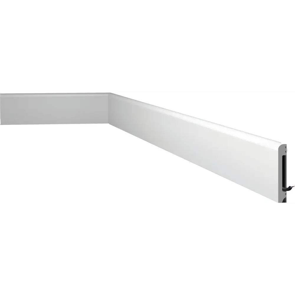 Плинтус напольный NMC полистирол белый 15x200x100 мм STLM-2027449