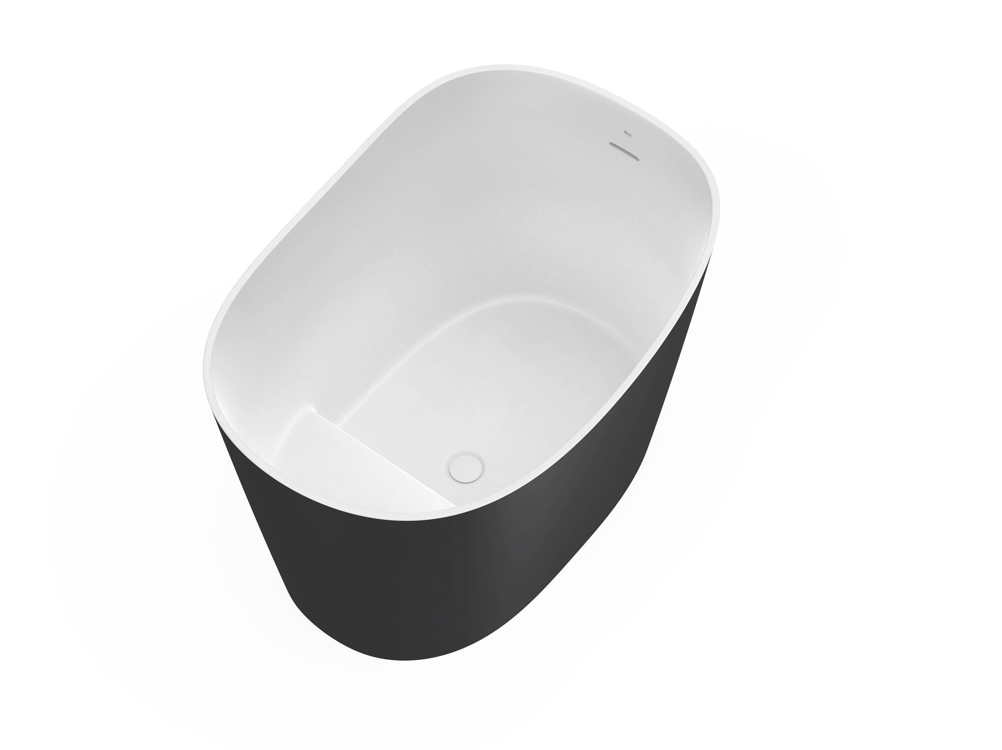 Ванна в центре комнаты с сиденьем из Stonex® Roca Ohtake ARCH-00081228 - Вид №1