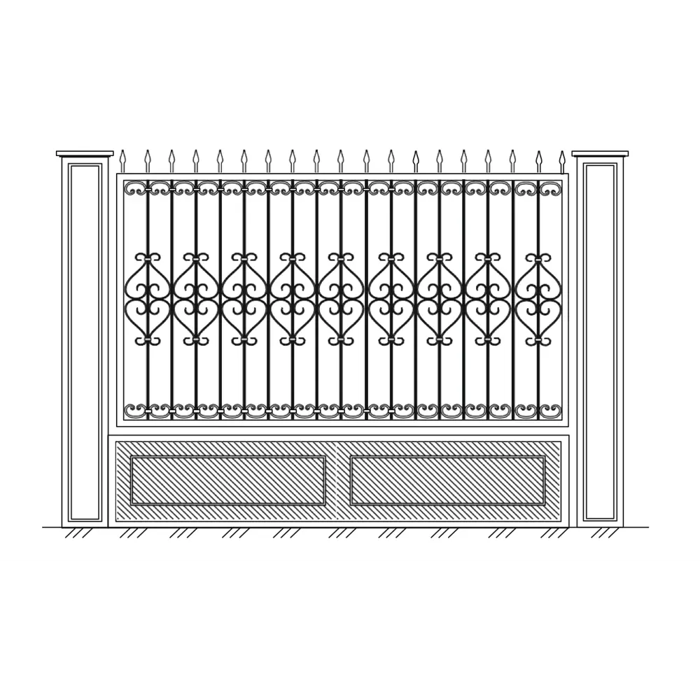 Santreyd Кованая пика для забора из стали 81964720 STLM-0015719 - Вид №5