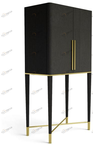 Gallotti&Radice Барный шкаф из ясеня, лакированный Tama sun-id-1489506