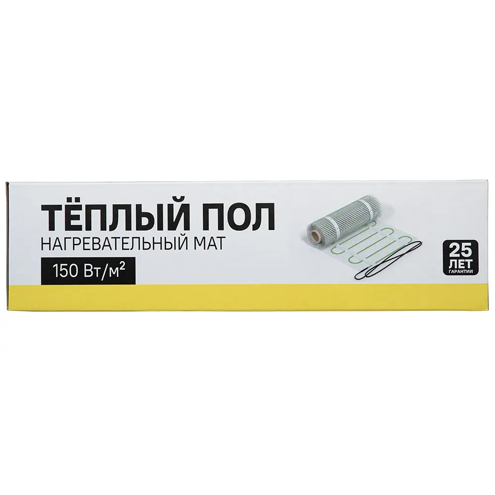 Нагревательный мат для теплого пола 1 м2 150 Вт Santreyd STLM-2147293 - Вид №2