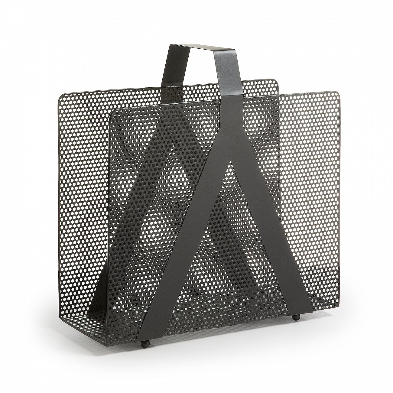 Газетница черная металлическая Graph от La Forma LA FORMA GRAPH 00-3865228 Черный  - Вид №1