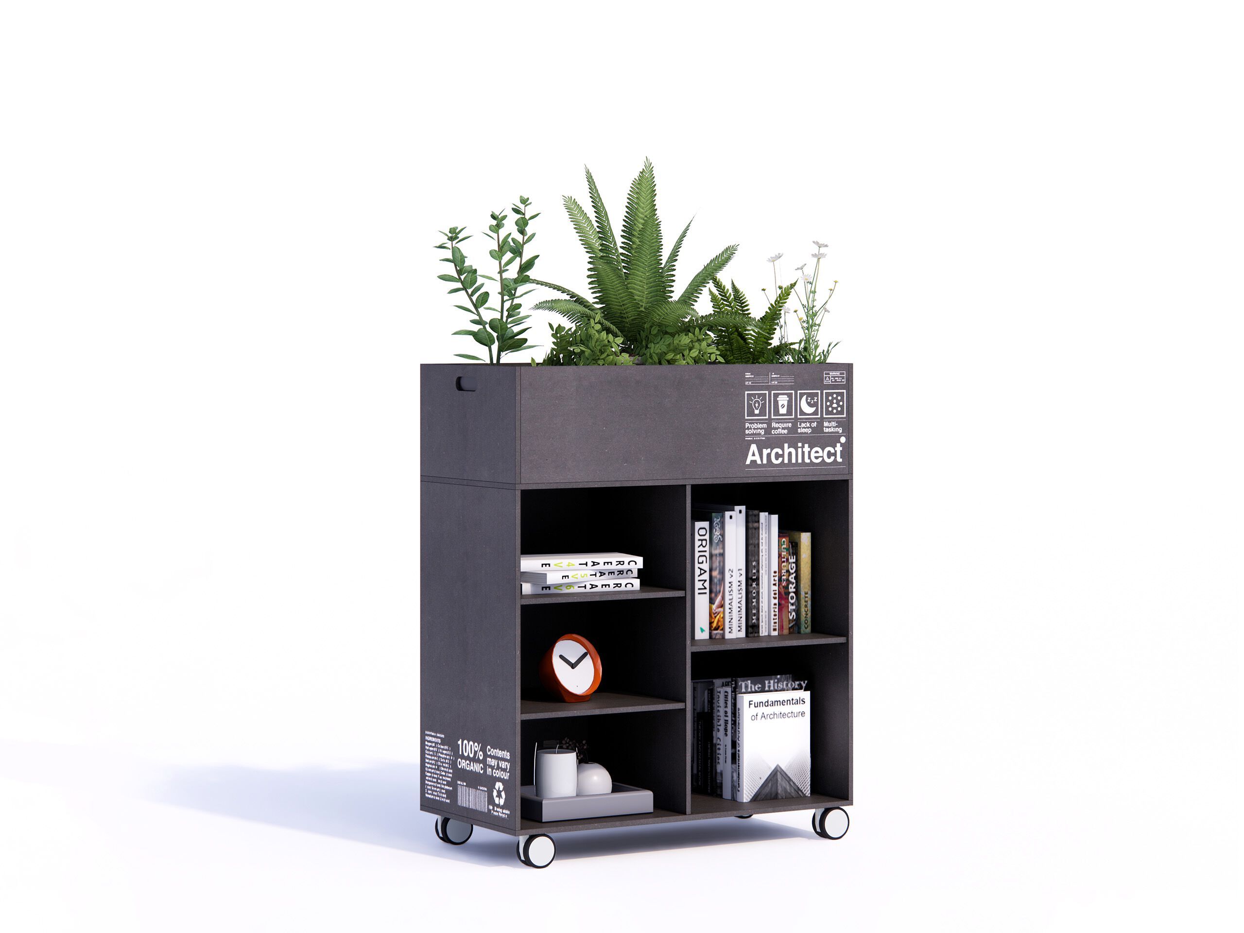 Офисная мебель с колесами и раздвижными дверями MaxForm Shape ARCH-00022670