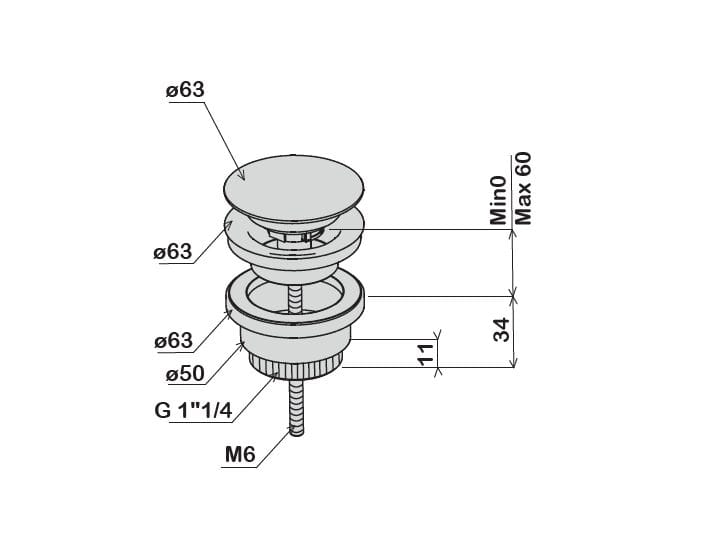 Раковина из нержавеющей стали для умывальника Amphora Reel ARCH-00128533 - Вид №3